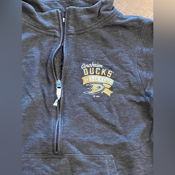 NHL Anaheim Ducks 1/4 Zip - Picture 2 of 3